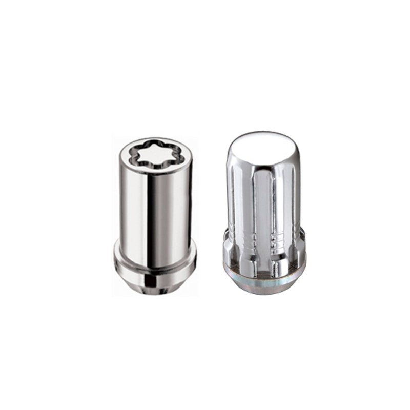 McGard - McGard SplineDrive Tuner 5 Lug Install Kit w/Locks & Tool (Cone) M14X1.5 / 22mm Hex - Chrome - Demon Performance