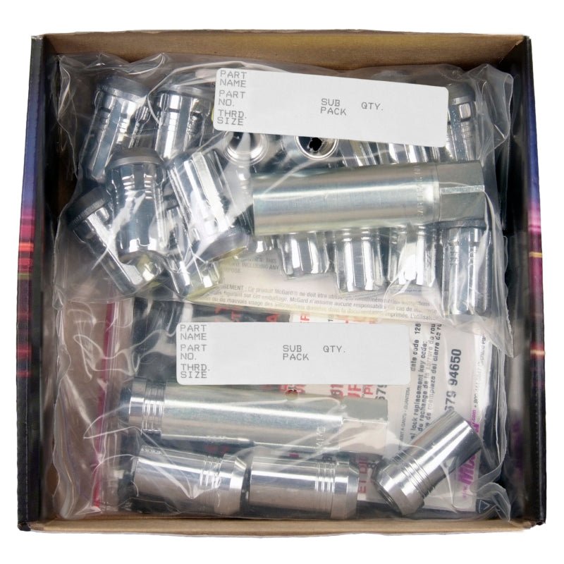 McGard - McGard SplineDrive Tuner 5 Lug Install Kit w/Locks & Tool (Cone) M14X1.5 / 22mm Hex - Chrome - Demon Performance