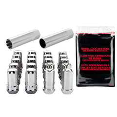 McGard - McGard SplineDrive Tuner 5 Lug Install Kit w/Locks & Tool (Cone) M14X1.5 / 22mm Hex - Chrome - Demon Performance