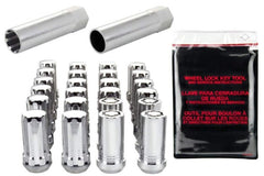 McGard - McGard SplineDrive Tuner 6 Lug Install Kit w/Locks & Tool (Cone) M14X1.5 / 22mm Hex - Chrome - Demon Performance