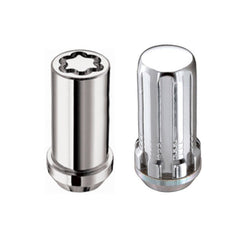 McGard - McGard SplineDrive Tuner 6 Lug Install Kit w/Locks & Tool (Cone) M14X1.5 / 22mm Hex - Chrome - Demon Performance