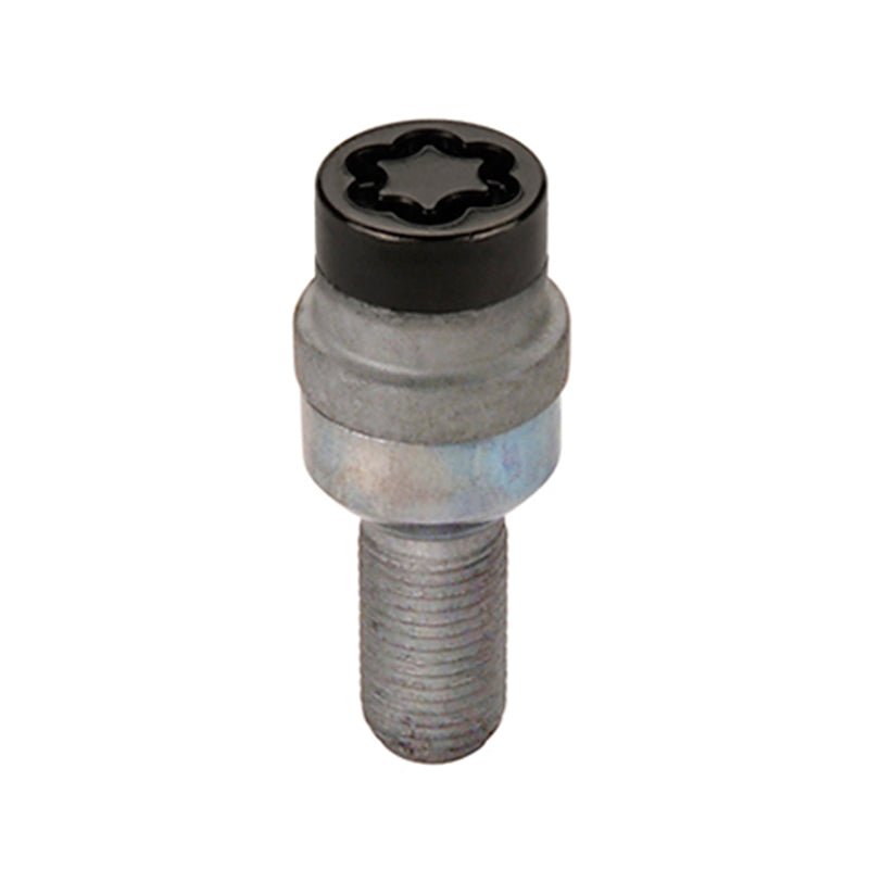 McGard - McGard Wheel Lock Bolt Set - 4pk. (Radius Seat) M14X1.5 / 17mm Hex / 28.2mm Shank Length - Black - Demon Performance