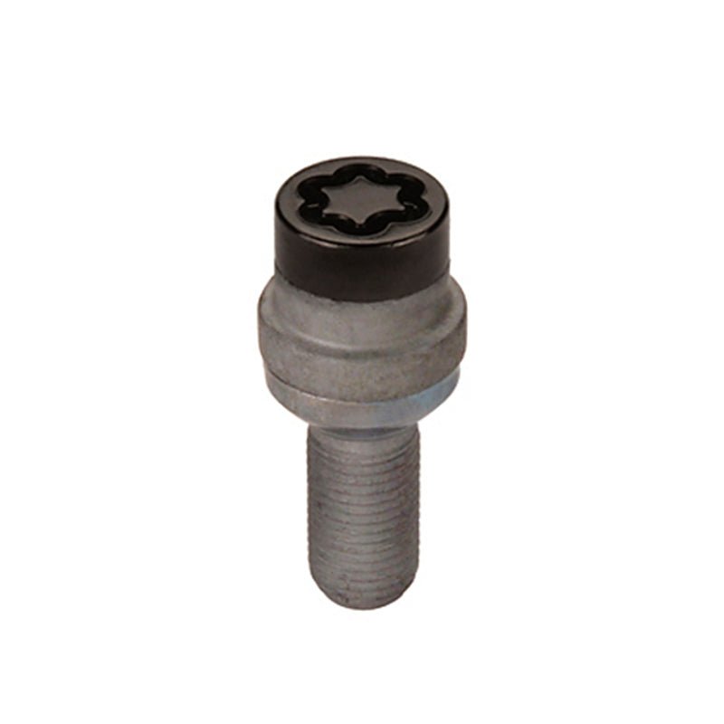 McGard - McGard Wheel Lock Bolt Set - 4pk. (Radius Seat) M14X1.5 / 19mm Hex / 35.4mm Shank Length - Black - Demon Performance