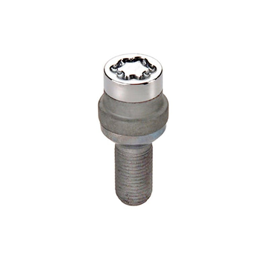 McGard - McGard Wheel Lock Bolt Set - 4pk. (Radius Seat) M14X1.5 / 19mm Hex / 35.4mm Shank Length - Chrome - Demon Performance