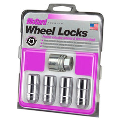 McGard - McGard Wheel Lock Nut Set - 4pk. (Cone Seat) 9/16 - 18 / 7/8 Hex / 1.765in. Length - Chrome - Demon Performance