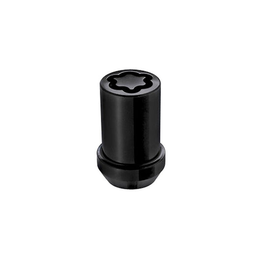 McGard - McGard Wheel Lock Nut Set - 4pk. (Tuner / Cone Seat) M12X1.25 / 13/16 Hex / 1.24in. Length - Black - Demon Performance