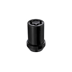McGard - McGard Wheel Lock Nut Set - 4pk. (Tuner / Cone Seat) M12X1.25 / 13/16 Hex / 1.24in. Length - Black - Demon Performance