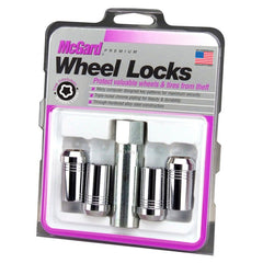 McGard - McGard Wheel Lock Nut Set - 4pk. (Tuner / Cone Seat) M14X1.5 / 22mm Hex / 1.648in. Length - Chrome - Demon Performance