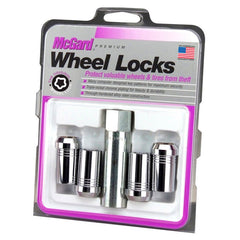 McGard - McGard Wheel Lock Nut Set - 4pk. (Tuner / Cone Seat) M14X1.5 / 22mm Hex / 1.648in. Length - Chrome - Demon Performance