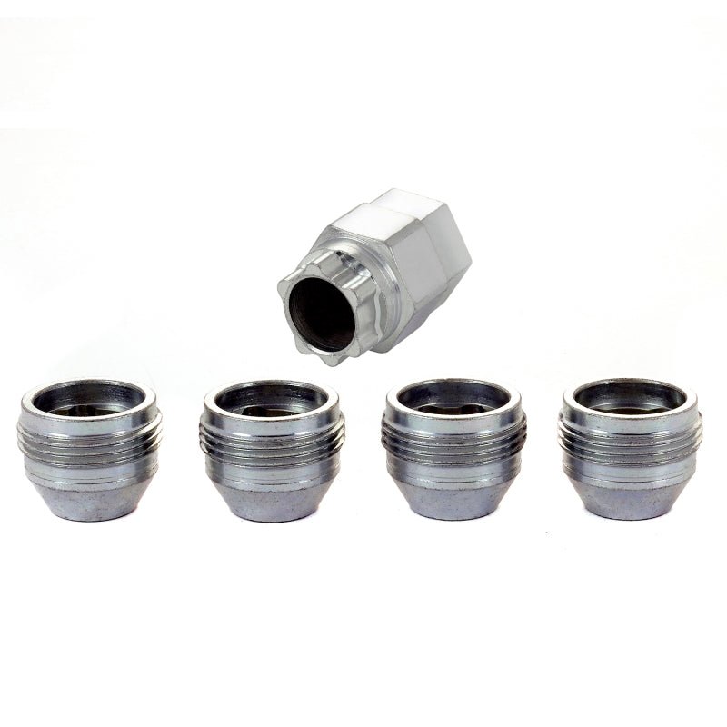 McGard - McGard Wheel Lock Nut Set - 4pk. (Under Hub Cap / Cone Seat) 1/2 - 20 / 3/4 & 13/16 Hex / .775in. L - Demon Performance
