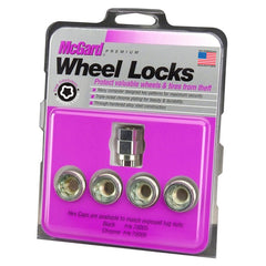 McGard - McGard Wheel Lock Nut Set - 4pk. (Under Hub Cap / Cone Seat) M12X1.25 / 19mm & 21mm Hex / .775in. L - Demon Performance