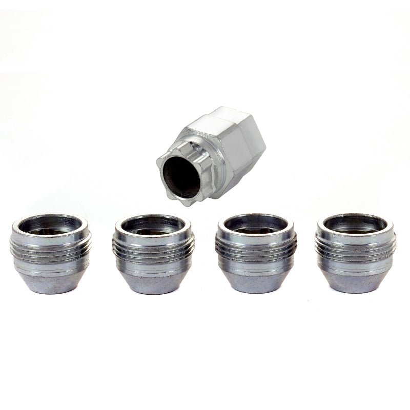 McGard - McGard Wheel Lock Nut Set - 4pk. (Under Hub Cap / Cone Seat) M12X1.25 / 19mm & 21mm Hex / .775in. L - Demon Performance
