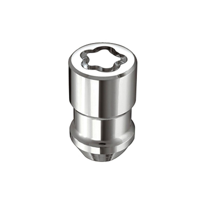 McGard - McGard Wheel Lock Nut Set - 5pk. (Cone Seat) 1/2 - 20 / 3/4 &13/16 Dual Hex / 1.46in. Length - Chrome - Demon Performance
