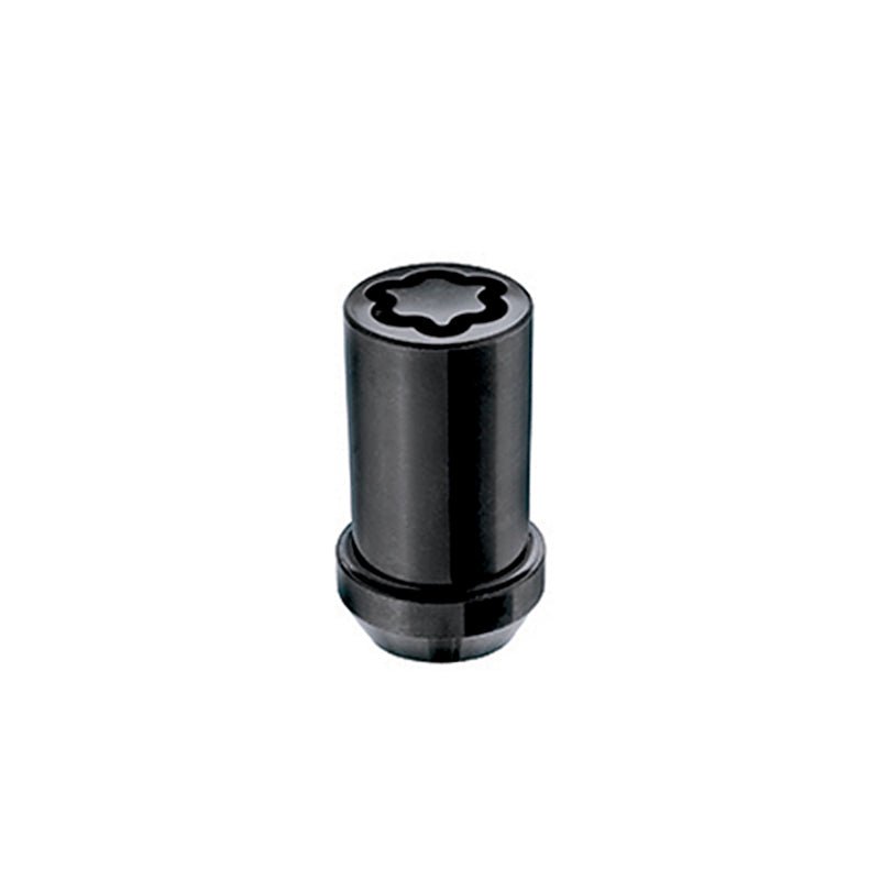 McGard - McGard Wheel Lock Nut Set - 5pk. (Tuner / Cone Seat) 1/2 - 20 / 13/16 Hex / 1.60in. Length - Black - Demon Performance