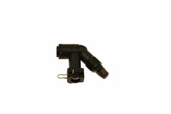 McLeod Racing - McLeod Fitting Elbow Connector W/Bleed Screw For Wire Clip Male Plug In Fittings - Demon Performance