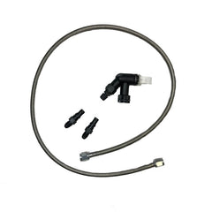 McLeod Racing - McLeod Line Assy Mustang 2005 - Up 36in W/Male Wire Clip Fittings & Elbow Bleeder - Demon Performance