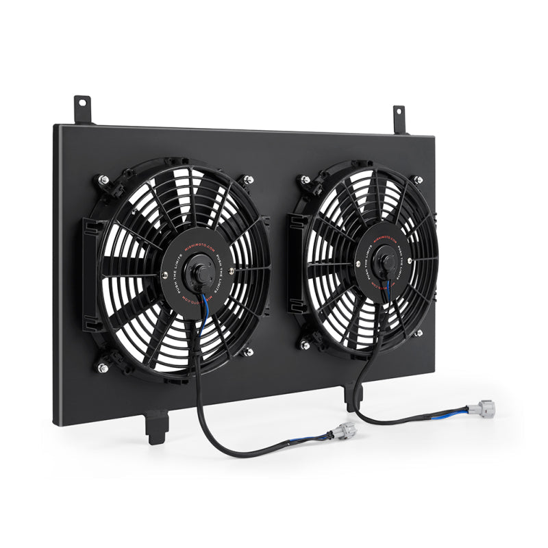 Mishimoto - Mishimoto 03 - 06 Nissan 350Z Aluminum Fan Shroud Black - Demon Performance