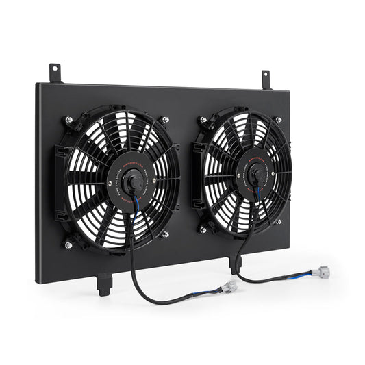 Mishimoto - Mishimoto 03 - 06 Nissan 350Z Aluminum Fan Shroud Black - Demon Performance