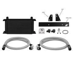 Mishimoto - Mishimoto 09+ Nissan 370Z / 08+ Infiniti G37 (Coupe Only) Oil Cooler Kit - Black - Demon Performance