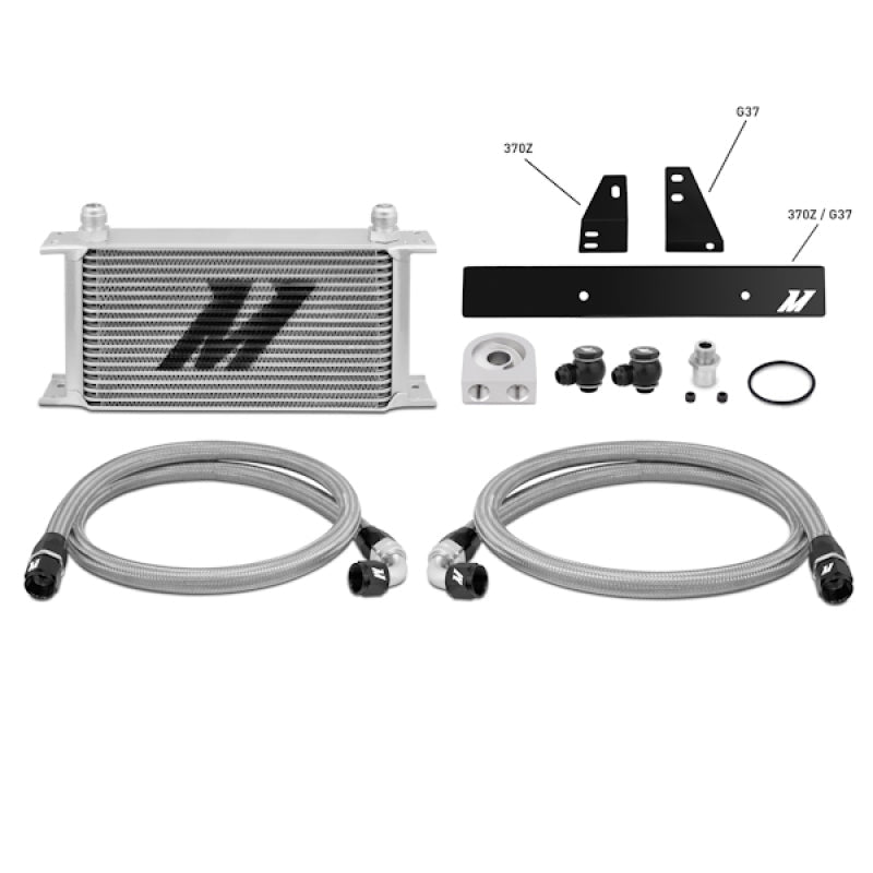 Mishimoto - Mishimoto 09+ Nissan 370Z / 08+ Infiniti G37 (Coupe Only) Oil Cooler Kit - Demon Performance