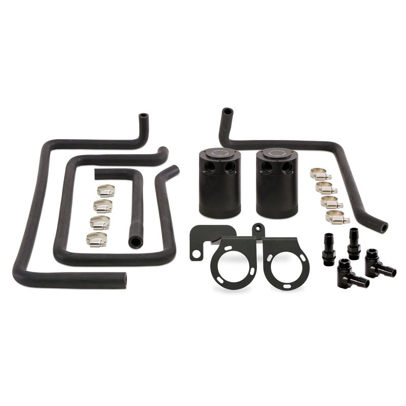 Mishimoto - Mishimoto 09+ Nissan 370Z Direct Fit Baffled Oil Catch Can - Black - Demon Performance