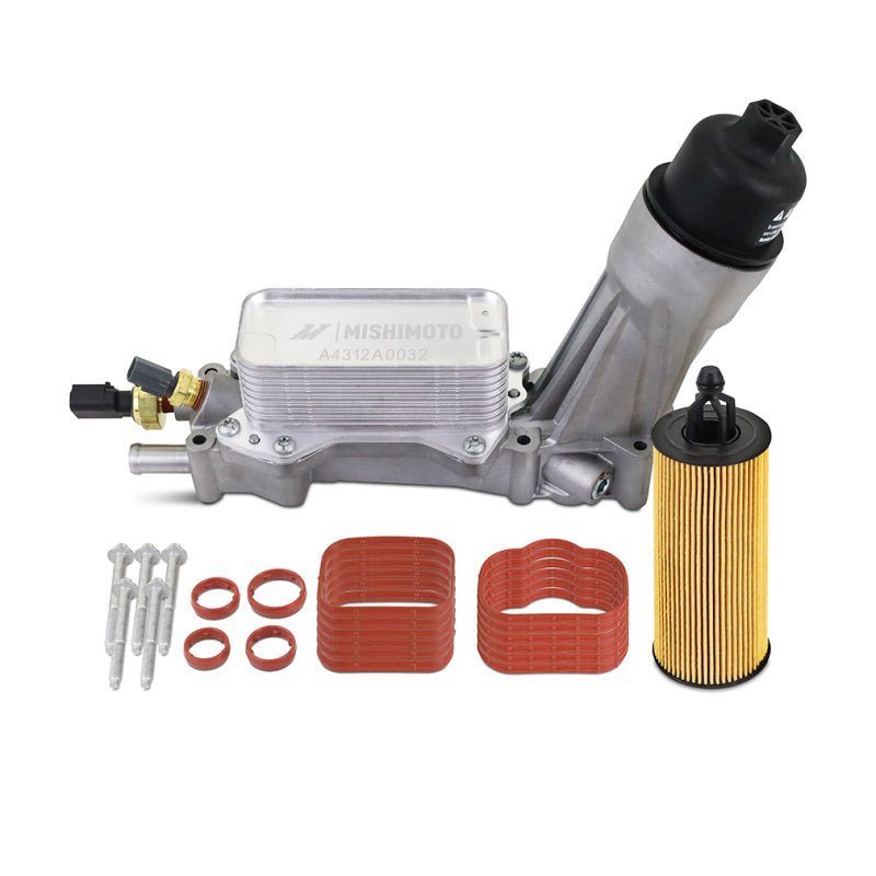 Mishimoto - Mishimoto 12 - 18 Jeep Wrangler JK Aluminum Oil Filter Housing 3.6L - Demon Performance