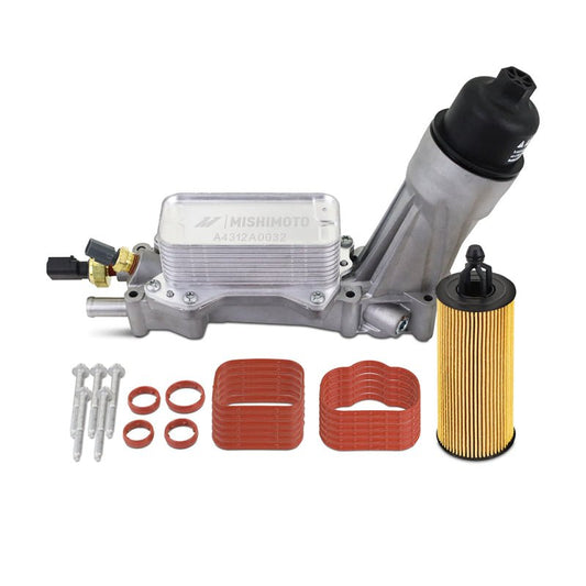 Mishimoto - Mishimoto 12 - 18 Jeep Wrangler JK Aluminum Oil Filter Housing 3.6L - Demon Performance