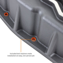 Mishimoto - Mishimoto 2007.5 + Ram 6.7L Cummins 68RFE Transmission Pan - Cast - GR - Demon Performance