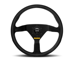 MOMO - Momo MOD78 Steering Wheel 320 mm - Black Leather/Black Spokes - Demon Performance