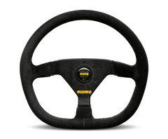MOMO - Momo MOD88 Steering Wheel 320 mm - Black Suede/Black Spokes - Demon Performance