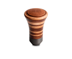 MOMO - Momo Trofeo Heritage Shift Knob - Tall Wood, Layered Mahogany and Beechwood, Leather Insert Top - Demon Performance
