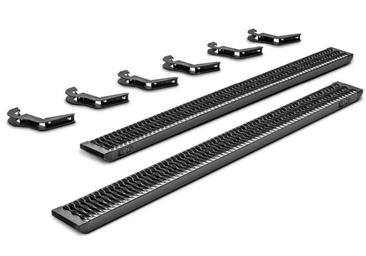 N - Fab - N - Fab Growler Fleet 16 - 19 Nissan Titan/Titan XD Crew Cab - Cab Length - Tex. Black - Demon Performance