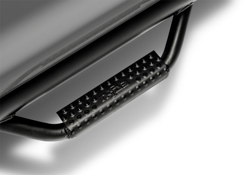 N - Fab - N - Fab Nerf Step 16 - 17 Nissan Titan/Titan XD Crew Cab - Tex. Black - Cab Length - 3in - Demon Performance