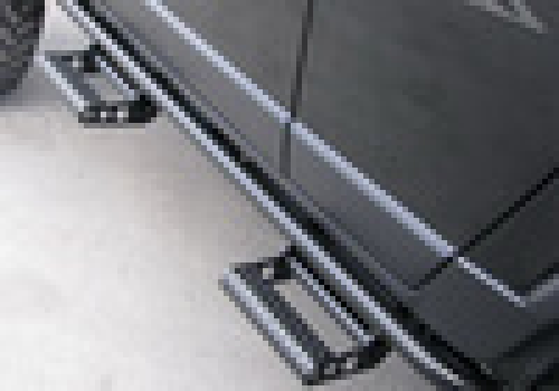N - Fab - N - Fab RKR Step System 16 - 17 Nissan Titan/Titan XD Crew Cab - Tex. Black - 1.75in - Demon Performance