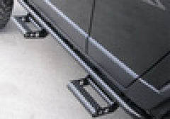 N - Fab - N - Fab RKR Step System 16 - 17 Nissan Titan/Titan XD Crew Cab - Tex. Black - 1.75in - Demon Performance