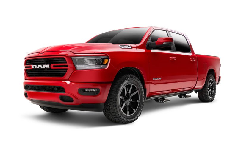 N - Fab - N - Fab RKR Step System 2019 Dodge Ram 1500 Crew Cab All Beds - Tex. Black - Cab Length - 1.75in - Demon Performance