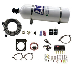 Nitrous Express - Nitrous Express Dodge 3.6L V6 Nitrous Plate Kit (50 - 200HP) w/15lb Bottle - Demon Performance