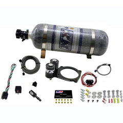 Nitrous Express - Nitrous Express Dodge Hellcat/Demon Nitrous Plate Kit w/12lb Bottle - Demon Performance