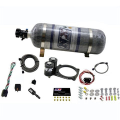 Nitrous Express - Nitrous Express Dodge Hellcat/Demon Nitrous Plate Kit w/12lb Bottle - Demon Performance