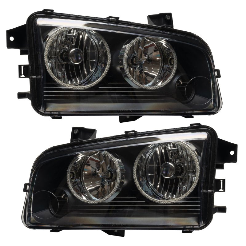 ORACLE Lighting - Oracle 05 - 10 Dodge Charger SMD HL (Non - HID) - ColorSHIFT w/ BC1 Controller - Demon Performance