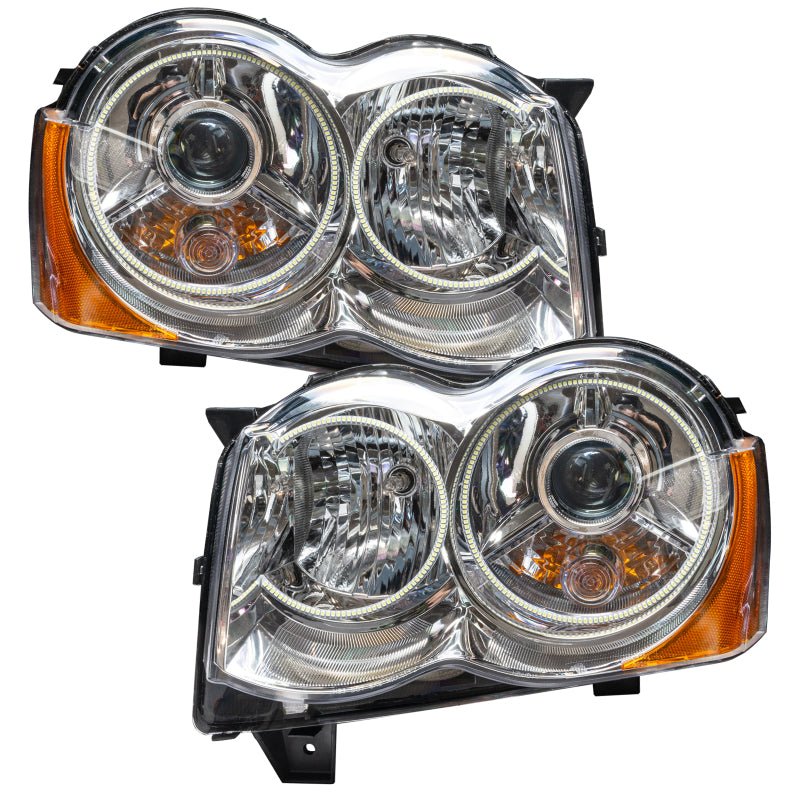 ORACLE Lighting - Oracle 08 - 10 Jeep Grand Cherokee SMD HL - HID - ColorSHIFT w/ BC1 Controller - Demon Performance