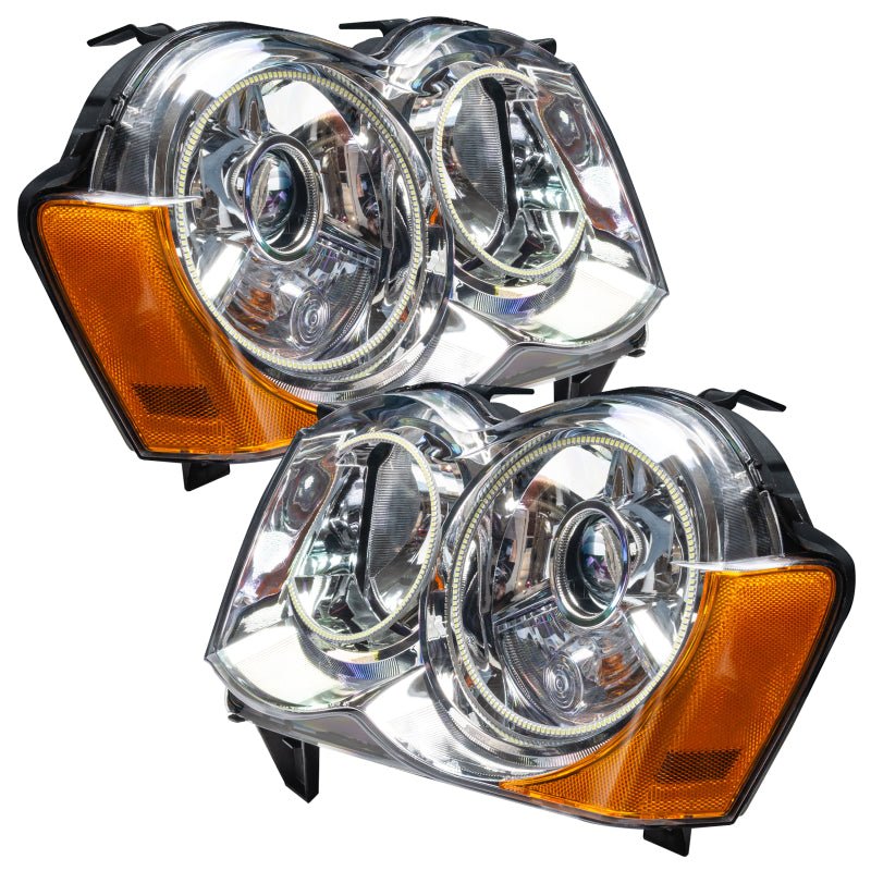 ORACLE Lighting - Oracle 08 - 10 Jeep Grand Cherokee SMD HL - HID - ColorSHIFT w/ BC1 Controller - Demon Performance