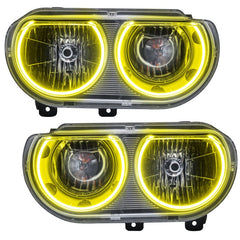 ORACLE Lighting - Oracle 08 - 14 Dodge Challenger SMD HL (Non - HID) - ColorSHIFT w/ BC1 Controller - Demon Performance