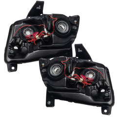 ORACLE Lighting - Oracle 11 - 13 Jeep Grand Cherokee SMD HL (Non - HID) - Chrome - ColorSHIFT w/ BC1 Controller - Demon Performance