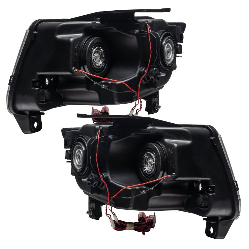 ORACLE Lighting - Oracle 11 - 13 Jeep Grand Cherokee SMD HL (Non - HID) - Chrome - ColorSHIFT w/ BC1 Controller - Demon Performance