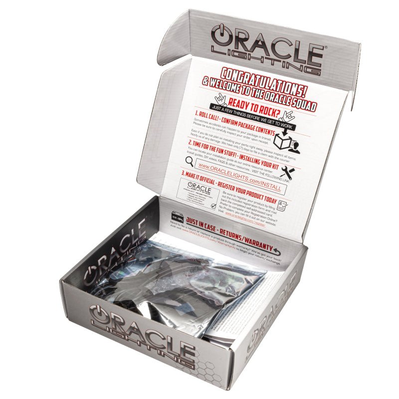 ORACLE Lighting - Oracle 15 - 17 Ford Mustang V6/GT/Shelby Dynamic DRL Upgrade w/ Halo Kit - ColorSHIFT - Dynamic - Demon Performance