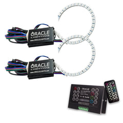 ORACLE Lighting - Oracle 18 - 21 Ford Mustang LED Headlight Halo Kit - ColorSHIFT 2 - Demon Performance