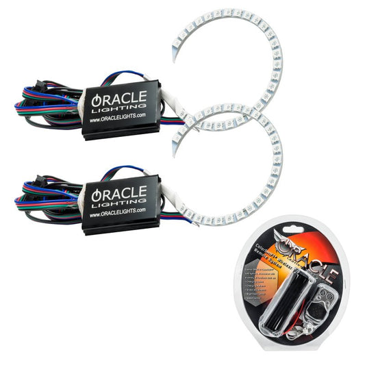 ORACLE Lighting - Oracle 18 - 21 Ford Mustang LED Headlight Halo Kit - ColorSHIFT - Demon Performance