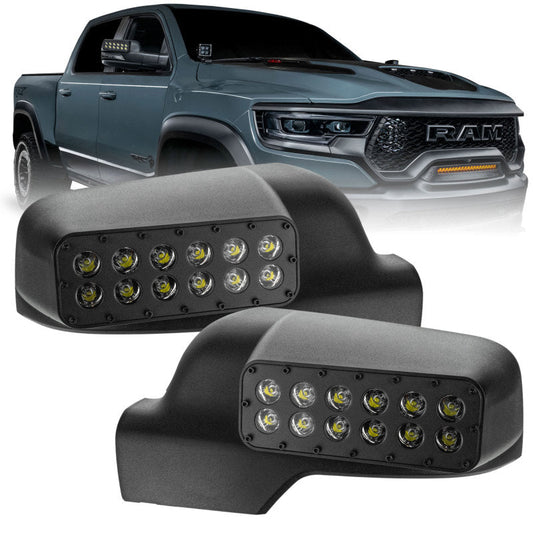 ORACLE Lighting - Oracle 19 - 23 Ram 1500 DT LED Off - Road Side Mirror Ditch Lights - Demon Performance