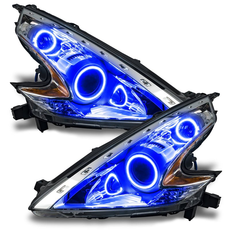 ORACLE Lighting - Oracle Nissan 370 Z 09 - 20 Dual Halo Kit - ColorSHIFT w/ Simple Controller - Demon Performance